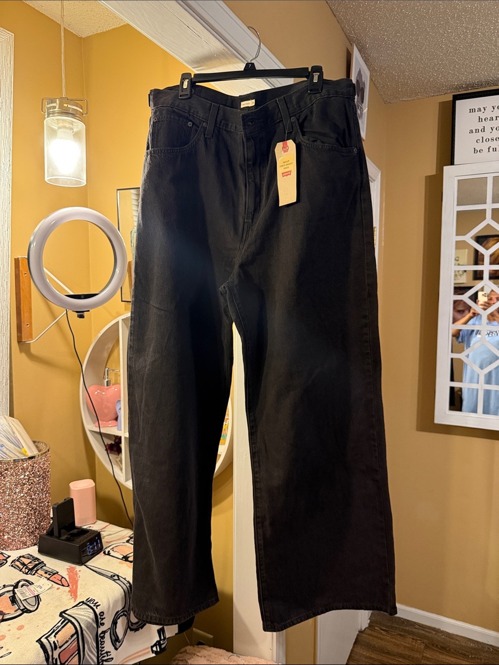 Levi's Black Straight-Leg Men’s Chinos